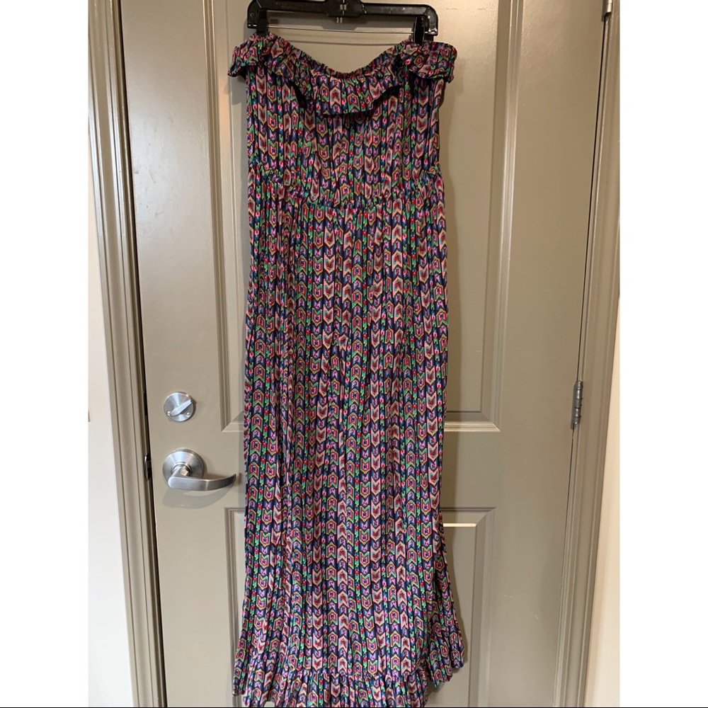 Plus size - off the shoulder - maxi dress